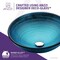 Anzzi Taba Deco-Glass Vessel Sink in Lustrous Blue LS-AZ8099 - alternate 7